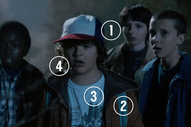 stranger things dustin halloween costume