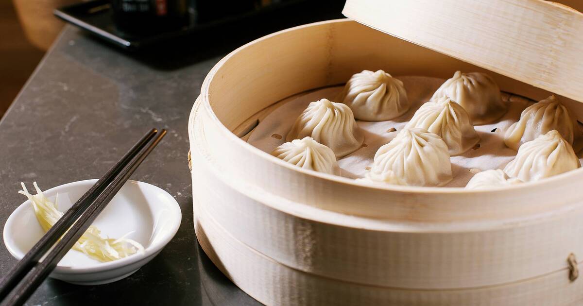 Spicy Soup Dumplings. When you take the first bite, the soup inside will  flow out. Soak up the soup before eating the dumplings. Isn't it  interesting to eat soup dumplings? And it's