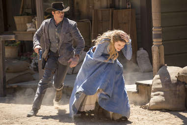 james marsden and evan rachel wood on westworld hbo