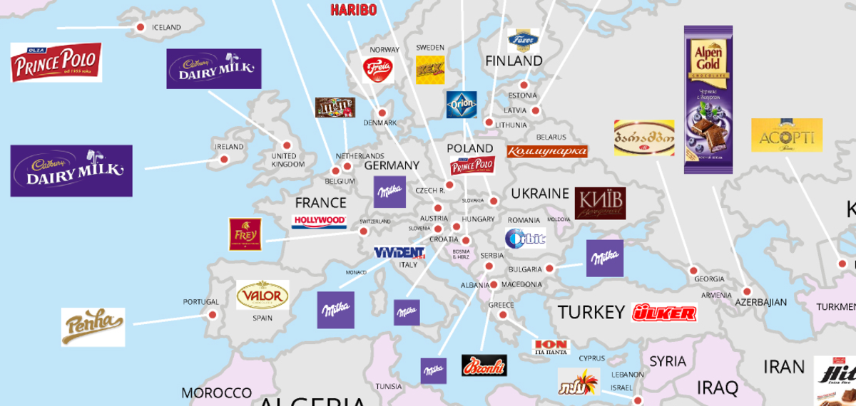 Every Country's Most Popular Candy Thrillist