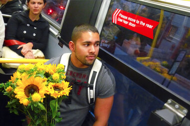 Muni Bus Flower