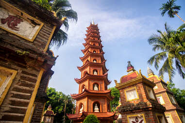 Pagoda of Tran Quoc Temple