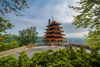 The Pagoda on Skyline Drive