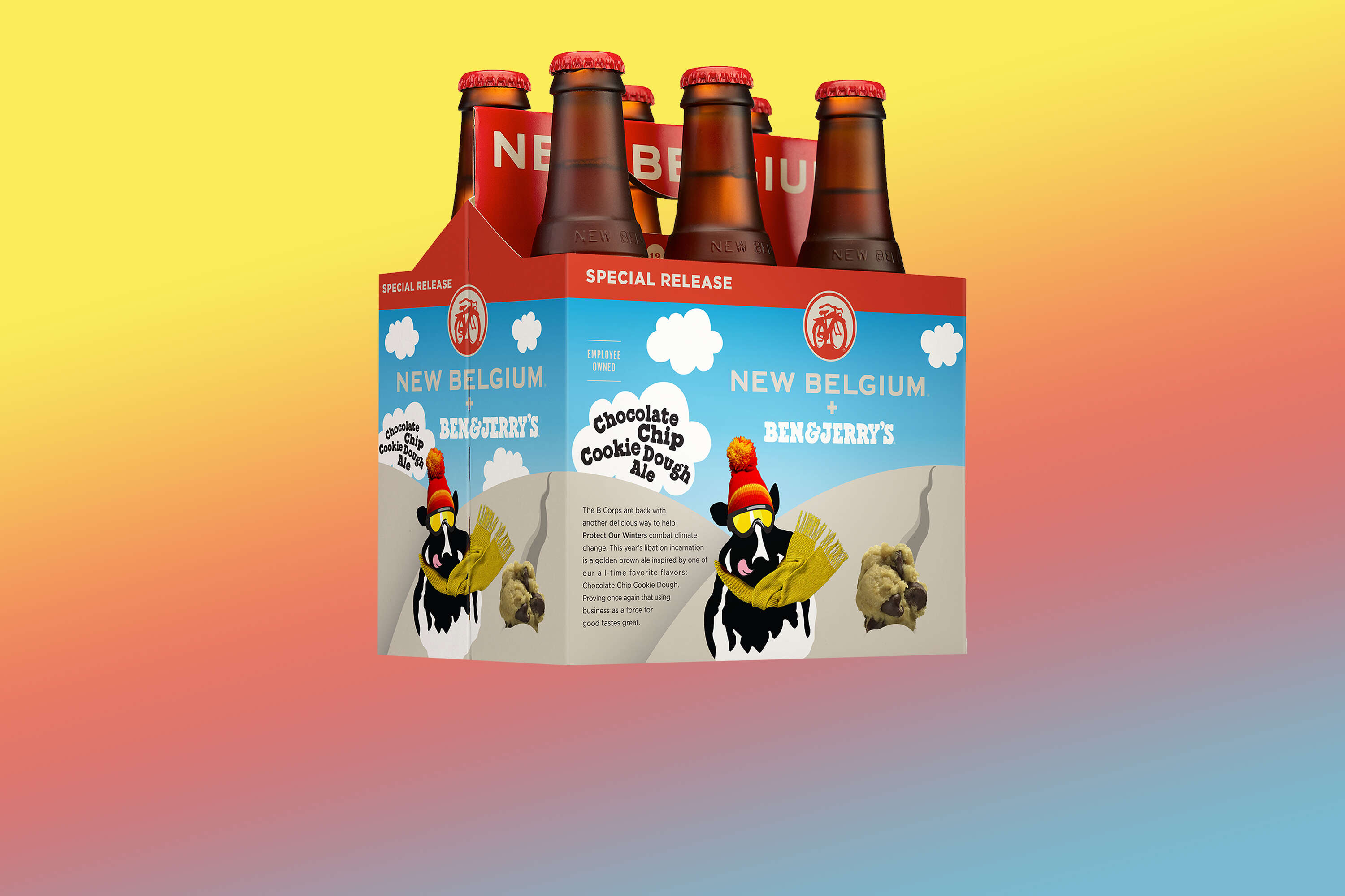 New Belgium and Ben & Jerry's New Cookie Dough Ice Cream Beer Is