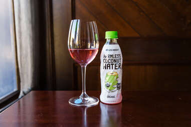 coconut water tasting