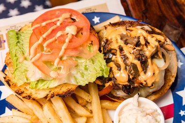 T-Rump Mexi-Can Burger