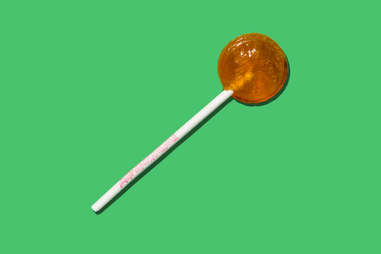 Orange Weed Lollipop 