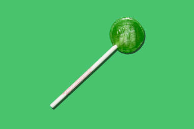 Green Weed Lollipop 