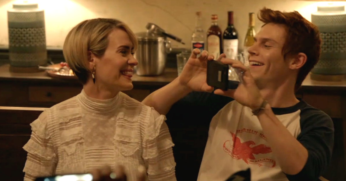 sarah paulson and evan peters