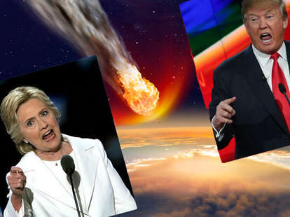election death by meteorite