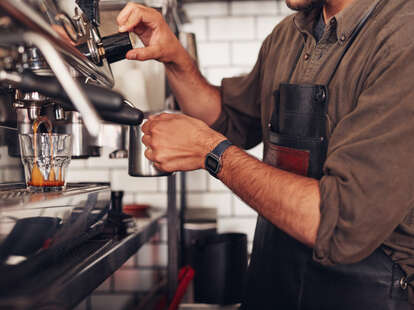 coffee shop barista