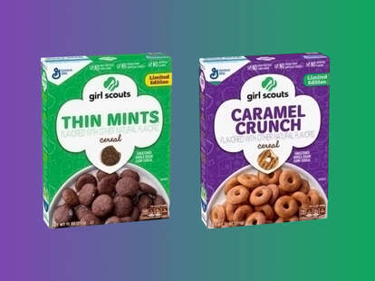 girl scout cookies cereal