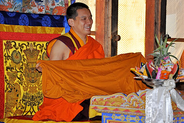 Bhutan Monk