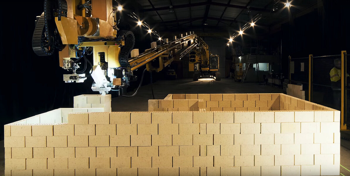 Robotics Fast Bricks Hadrian X - Fastbrick Robotics Prototype Builds a House in Two Days ...