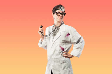 creepy medical doctor