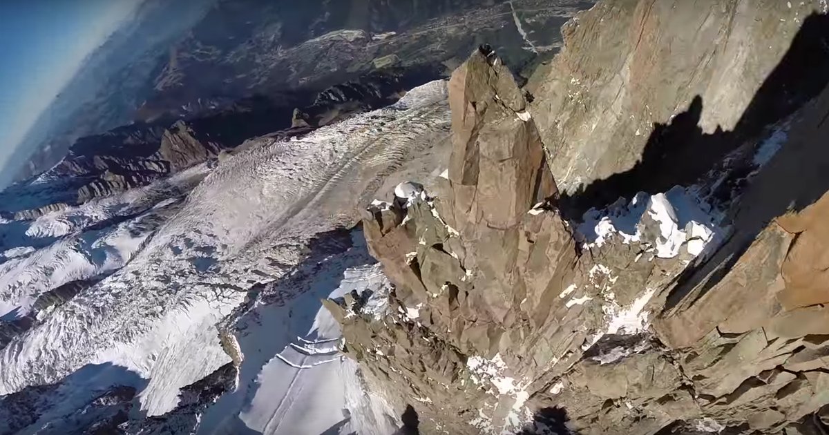 BASE Jumper's Wingsuit Crash Captured In Terrifying Helmet Cam Video ...