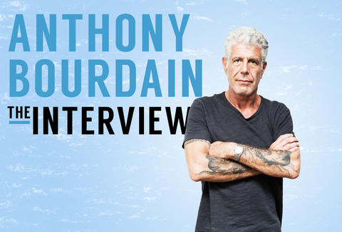 Anthony Bourdain Tattoos - Anthony bourdain talks food his 