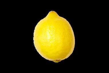 Moscow Mule Lemon Garnish