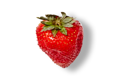 Strawberry Moscow Mule Garnish