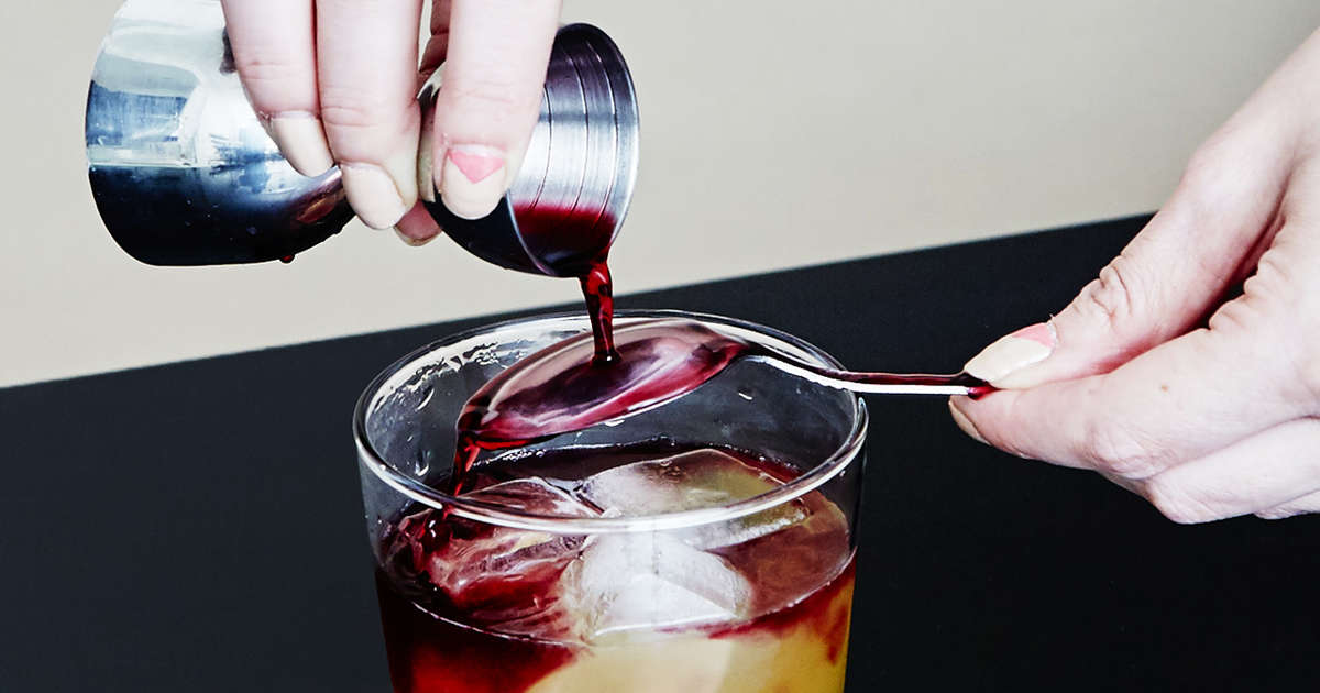 Bartending Tips: How to Pour a Float of Liquid in a Cocktail - Thrillist