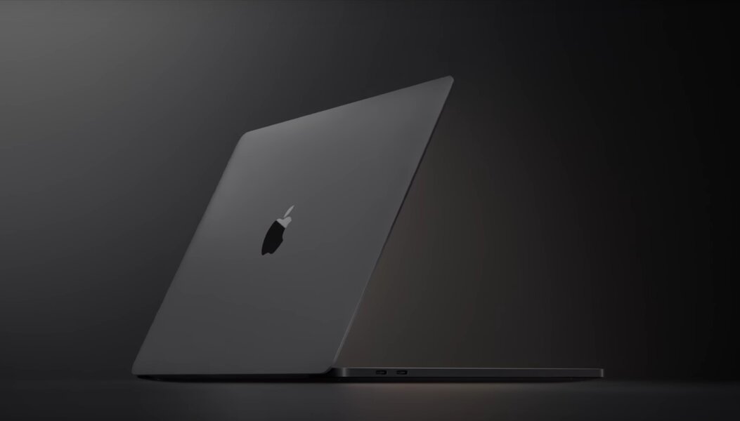 Macbook pro logo deals light