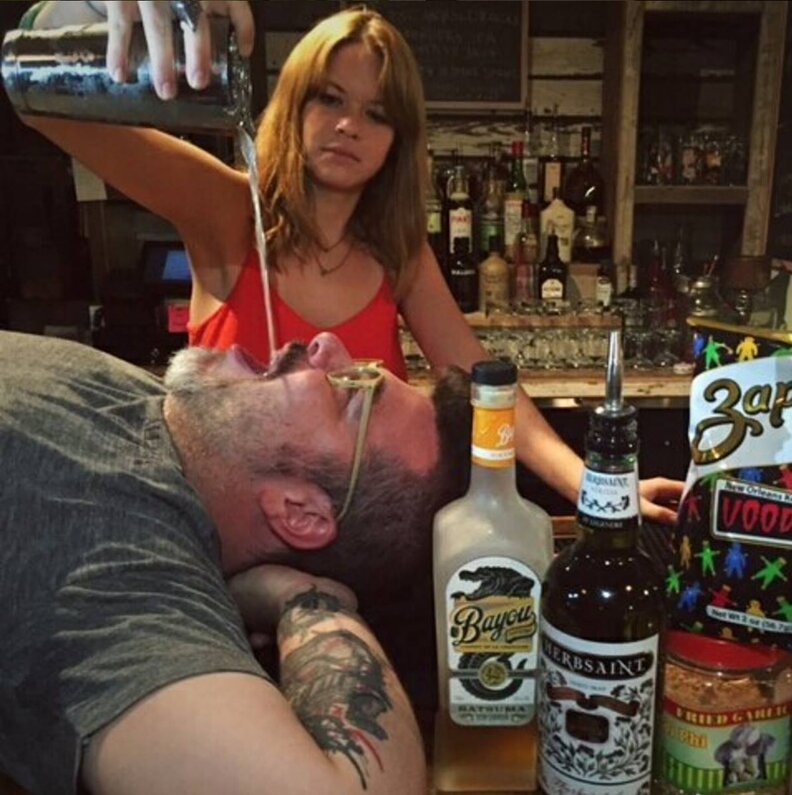 Lauren Holton and Nick Martin