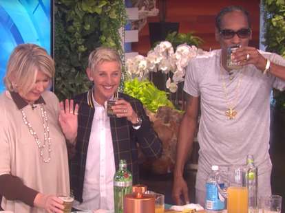 Martha Stewart, Snoop Dogg and Ellen Degeneres