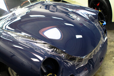 Clear Bra on a Porsche