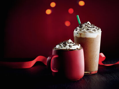 starbucks holiday drinks