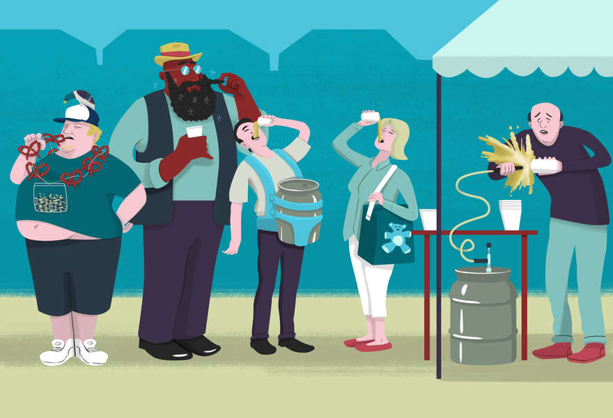 Craft Beer Festival Stereotypes The People You Meet at Every Festival Thrillist