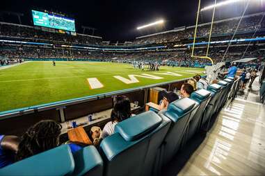 Miami Dolphins' stadium  Exclusive seats for boxes and VIP zones by  Figueras