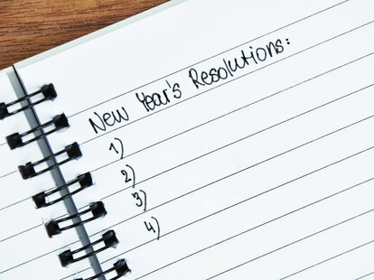 New Year’s Resolutions