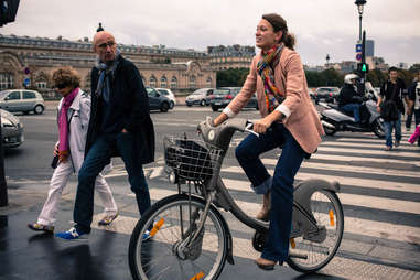 biking in france