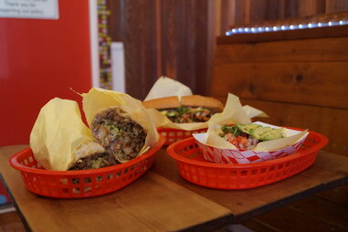 taco, burrito, torta