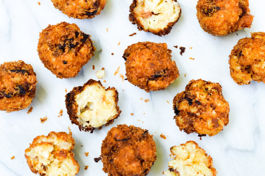 How to Make Fried Mac and Cheese Balls With Brisket: Recipe - Thrillist