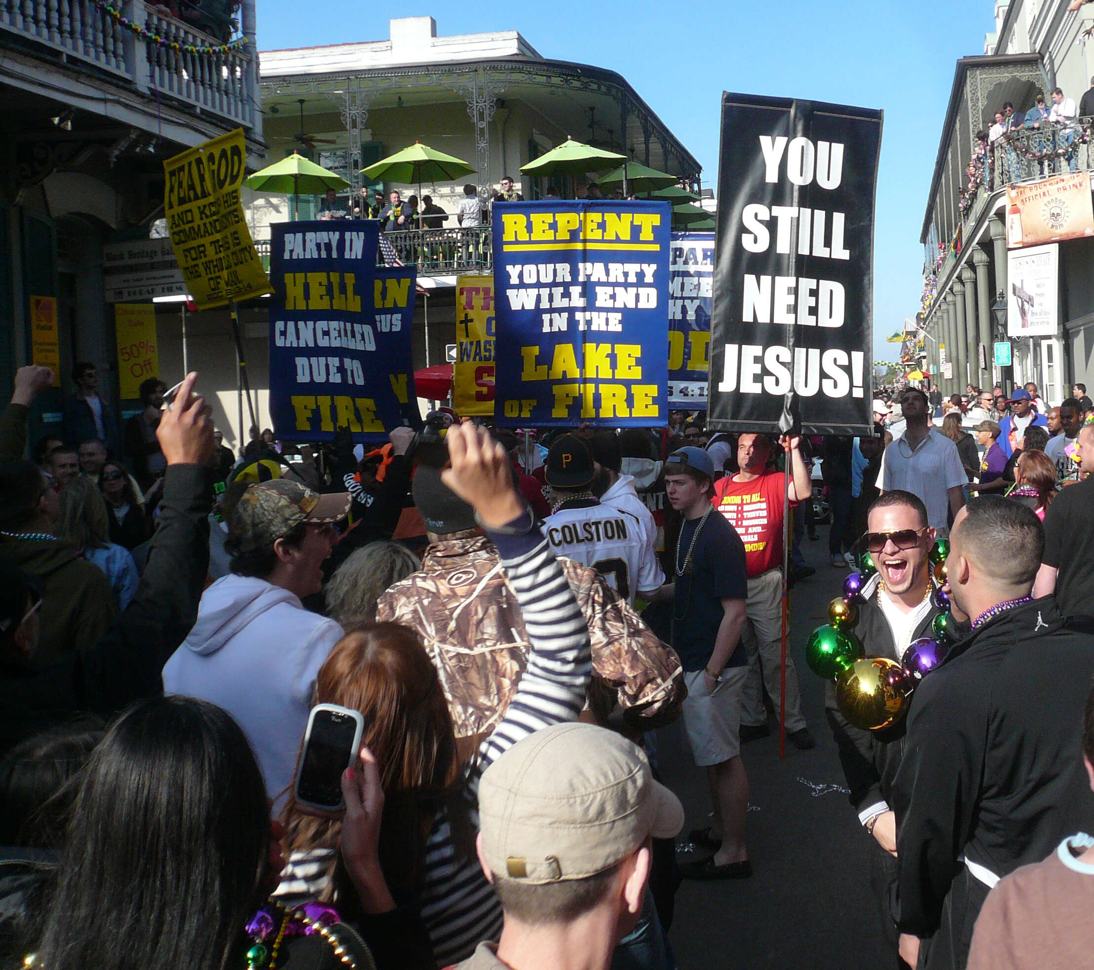 christians on bourbon street