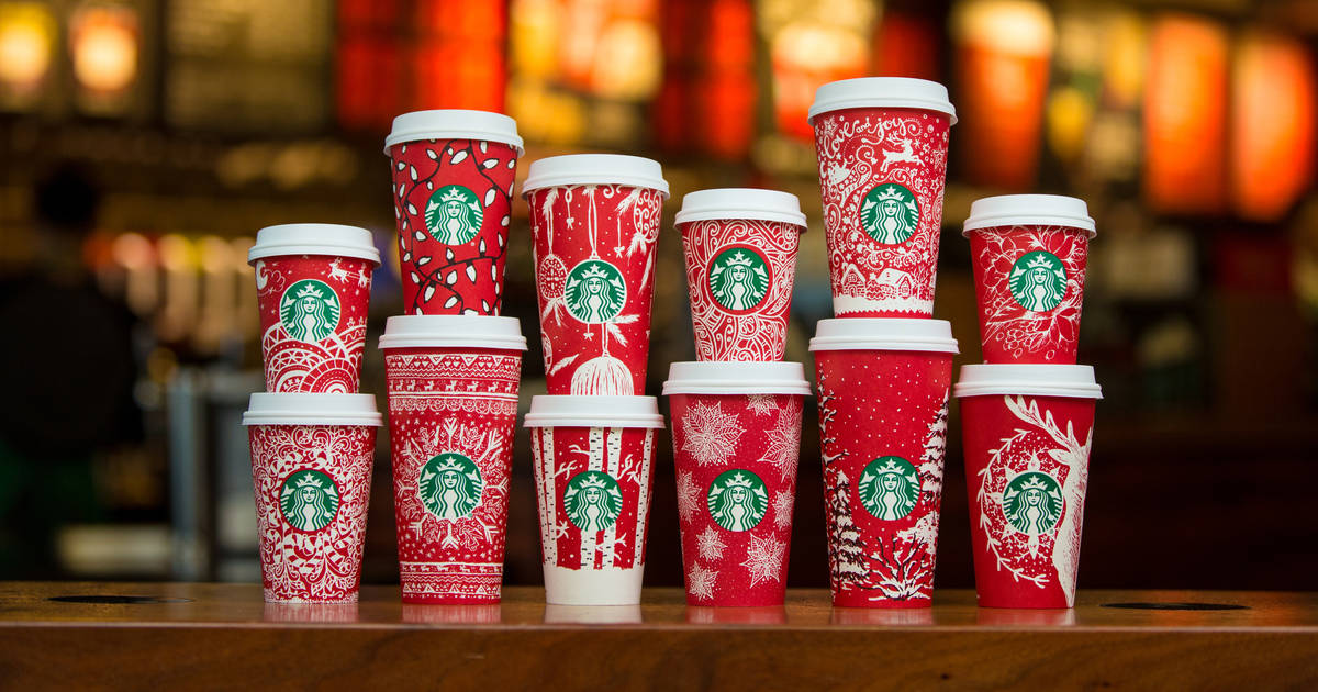 Starbucks' holiday red cup is back and cheerier than ever