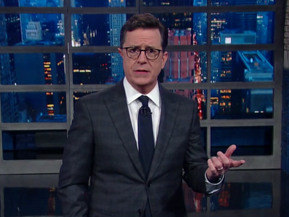 stephen colbert election reaction