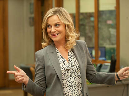 amy poehler as leslie knope on nbc parks and rec