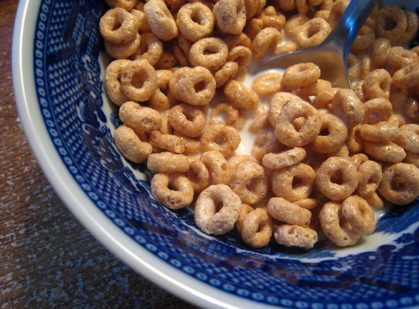 honey nut cheerios food label