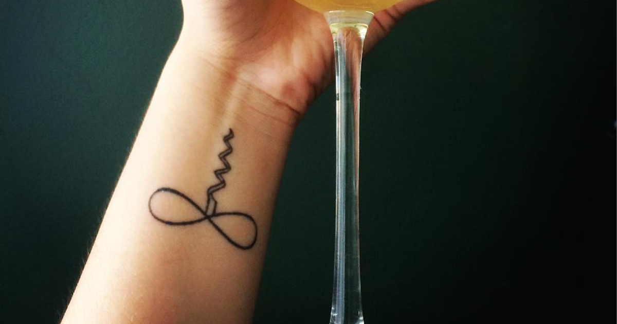 Martini Glass Tattoo: 27 Coolest Tattoo Ideas for Drinkers - Thrillist