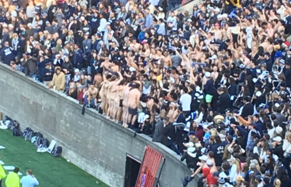 Yale Babes Get Naked To Celebrate Victory Over Harvard Thrillist