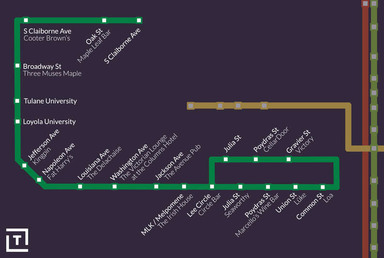 Dark Green line
