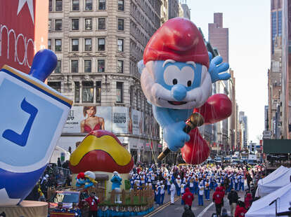 Macy's Thanksgiving Day Parade Papa Smurf Balloon