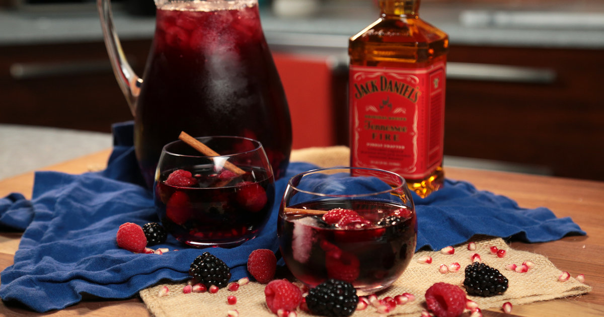 Jack Fire: Red Wine &amp; Jack Fire Sangria - Thrillist