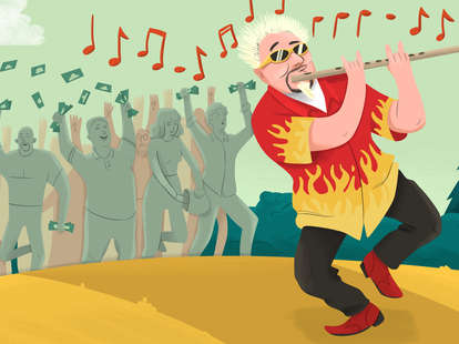 Guy Fieri Illustration 