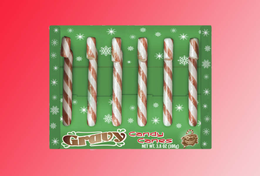 There Are Gravy, Pickle, and BaconFlavored Candy Canes Now Thrillist