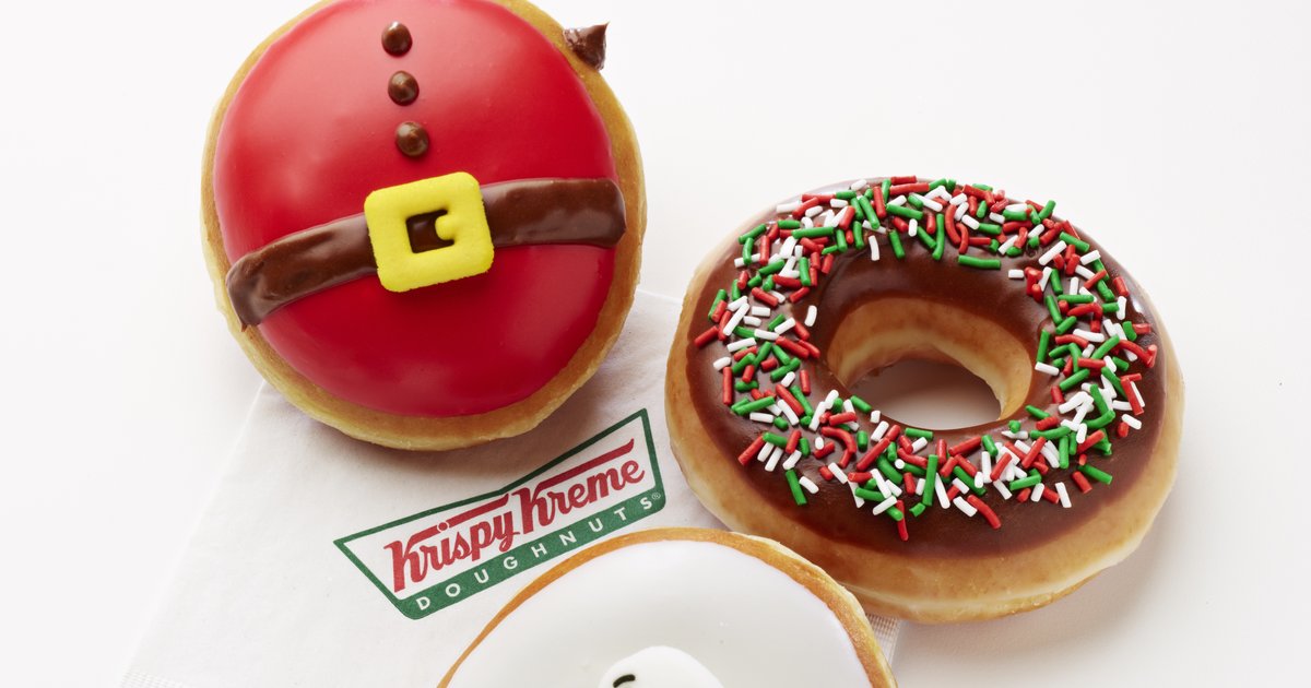 Krispy Kreme Launches New Santa Belly and Melted Snowman Donuts Thrillist