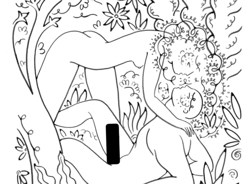 828px x 610px - Pornhub Offers NSFW Adult Coloring Books - Thrillist