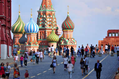 St. Basil's Cathedral in Moscow